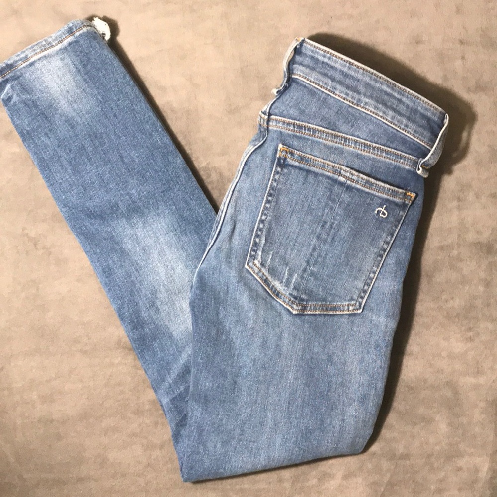 Rag & Bone Cate Midrise Ankle Skinny